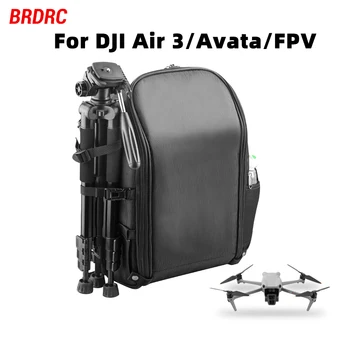 Рюкзак для DJI Air 3/Avata/FPV Комбинированного Дрона с Дистанционным Управлением, Очки 2/V2, Сумка для хранения, Водонепроницаемый Чехол для FPV-системы, Аксессуары