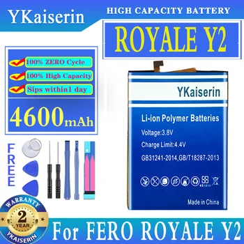 Сменный аккумулятор YKaiserin 4600 мАч для аккумуляторов мобильных телефонов FERO ROYALE Y2