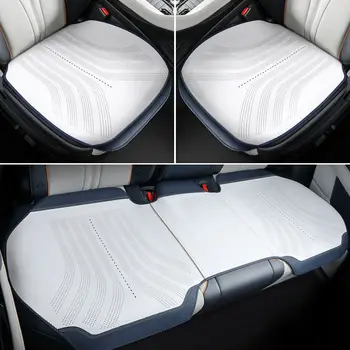 Спортивная подушка для сиденья автомобиля, замшевый летний удобный и дышащий автомобильный универсальный чехол для сиденья BYD ATTO 3 BWM Audi