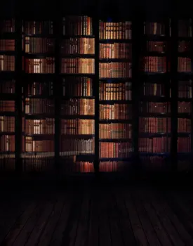 Старинные Библиотечные Книги на Деревянном Полу, фоны для Фотосъемки, реквизит для фотосессии, студийный фон 5x7 футов