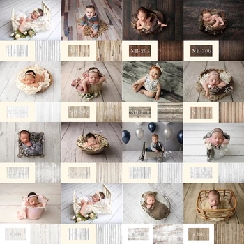 Фон для деревянного пола, Винтажный деревянный фон для фотосъемки новорожденных, Портретные фоны для фотосессии, Аксессуары, Реквизит для фотостудии
