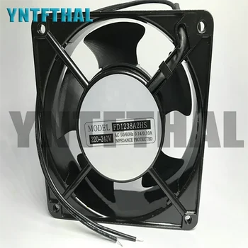 Хорошо протестированный охлаждающий вентилятор FD1238A2HS AC220-240V 50/60 Гц с двумя линиями для F & F