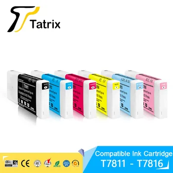 Цветной струйный картридж Tatrix T7811 - T7816 Премиум-класса, совместимый с принтером Fujifilm Frontier-S DX-100 Fuji DX100