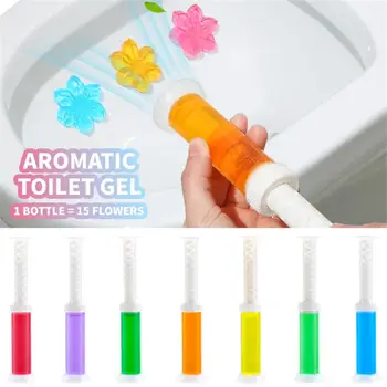 Цветочный Аромат Туалетный Цветочный Гель для чистки унитаза, Освежитель воздуха, Ароматический Дезодорант, Моющее средство, Дезодорант для ванной, средство для чистки