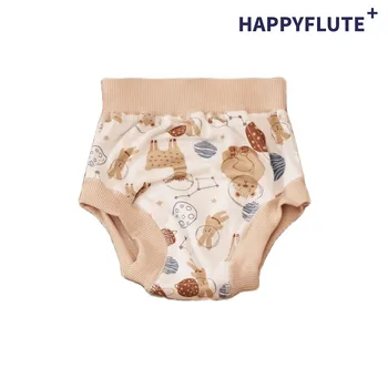 Эксклюзивные детские тренировочные штаны HappyFlute, Моющийся и Многоразовый Бамбуковый Хлопковый материал, Экологические Подгузники для ребенка